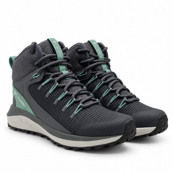 Bota Feminina Columbia Trailstorm™ Mid Waterproof BL0155-053 – Graphite/Dusty Green