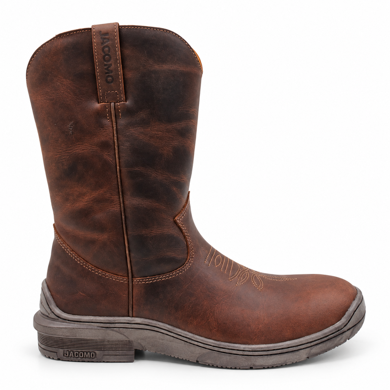 Bota Tênis Masculina Jácomo BT402/UT Fossil Oil Café - Imagem 5