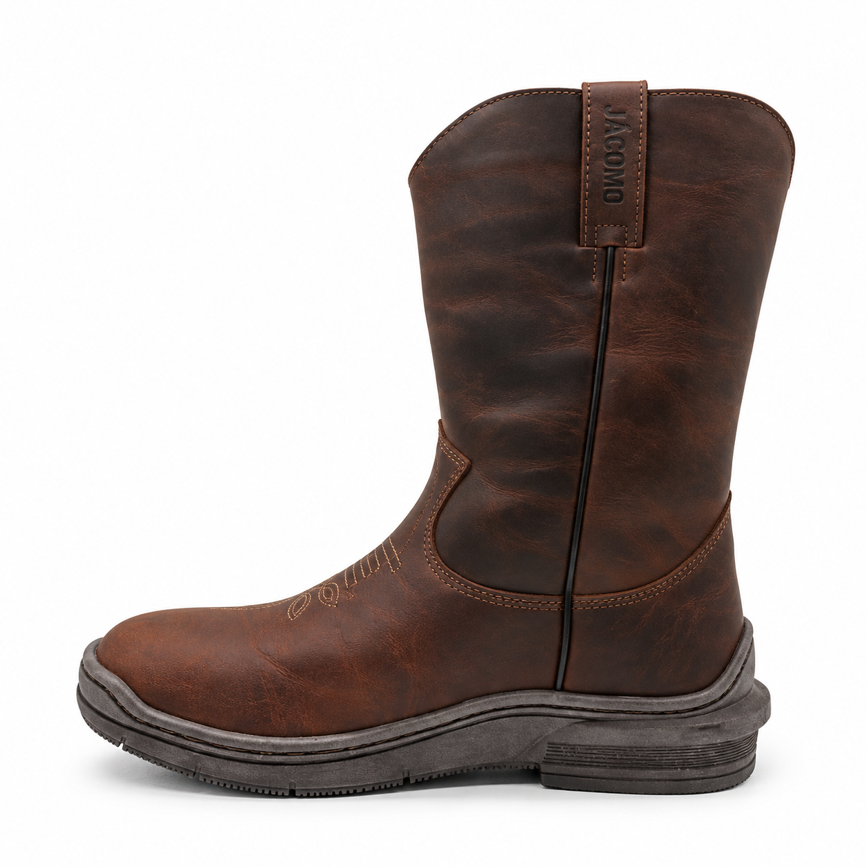 Bota Tênis Masculina Jácomo BT402/UT Fossil Oil Café - Imagem 3