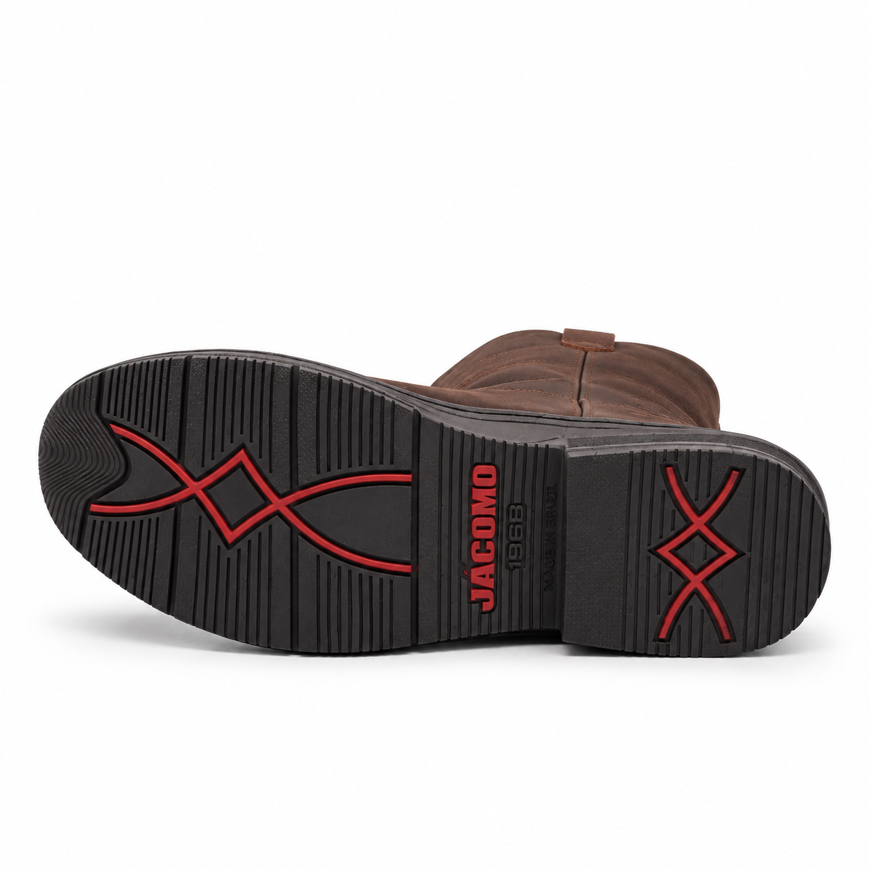 Bota Tênis Masculina Jácomo BT402/UT Fossil Oil Café - Imagem 2