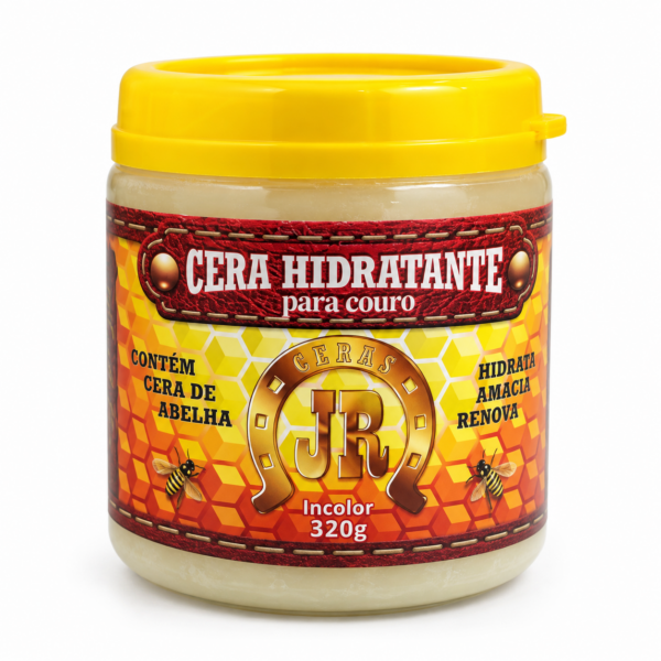 Cera Hidratante para Couro JR Incolor 320g