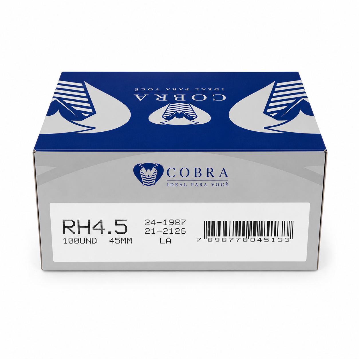Cravo para Ferradura Cobra RH 4.5 – Caixa com 100 Unidades