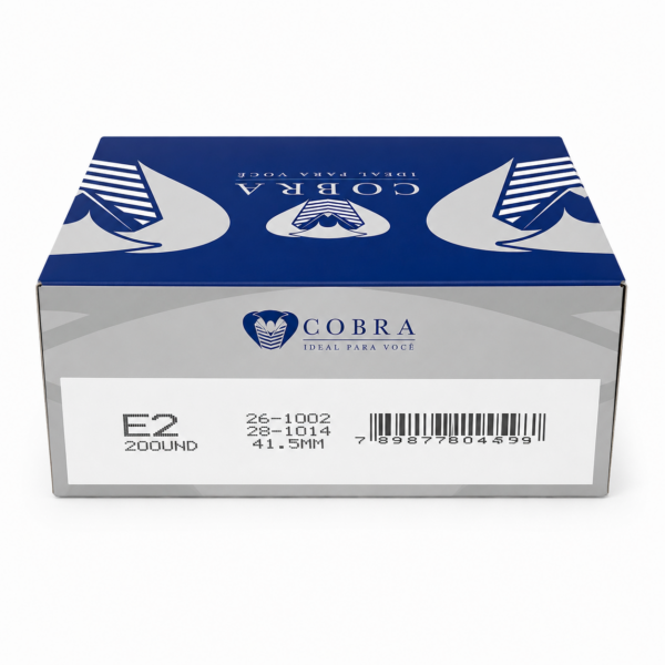 Cravo para Ferradura Cobra E2 – Caixa com 200 Unidades