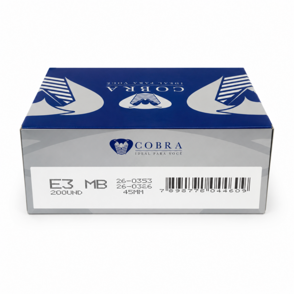 Cravo para Ferradura Cobra E3 MB – Caixa com 200 Unidades