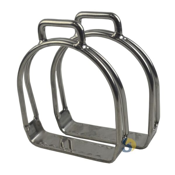 Estribo Crioulo Inox Duplo