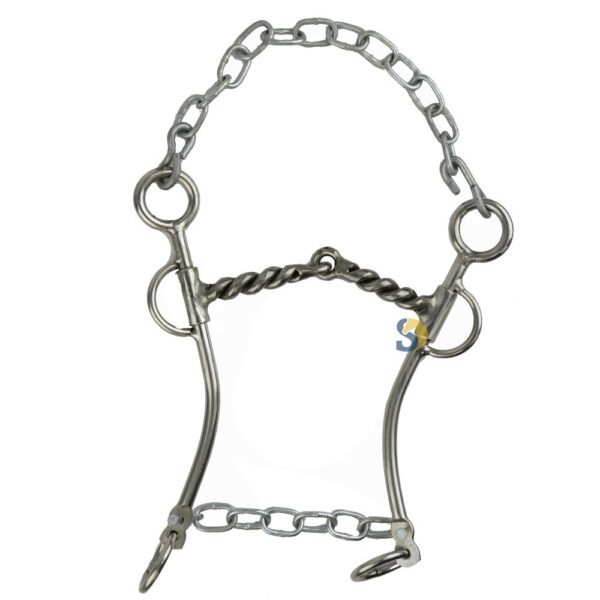 Freio Crioulo Inox Bocal de Ferro