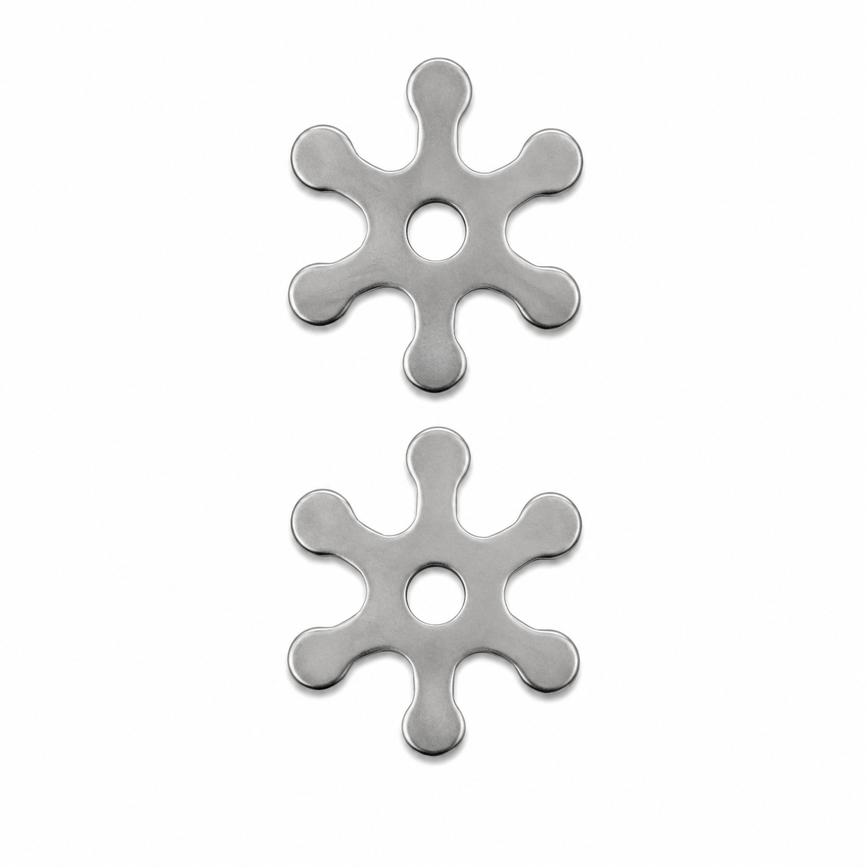 Roseta Vinagre 3076 para Espora 6 Dentes em Inox