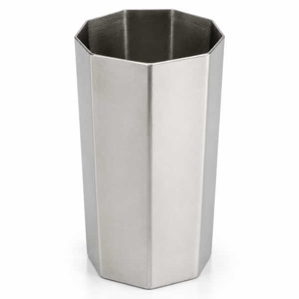 Copo para Tererê em Inox Octogonal