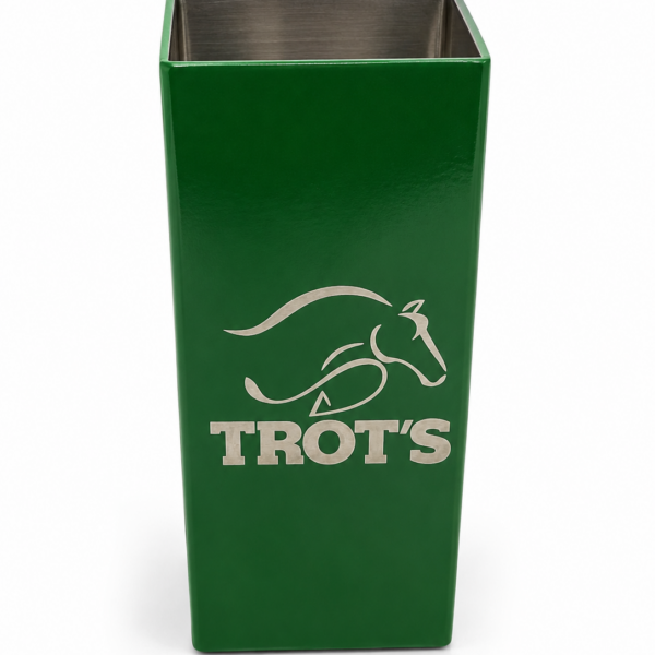 Copo para Tererê Quadrado em Inox Verde