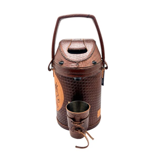 Garrafa Inox Jet 2,5L Encapada Café