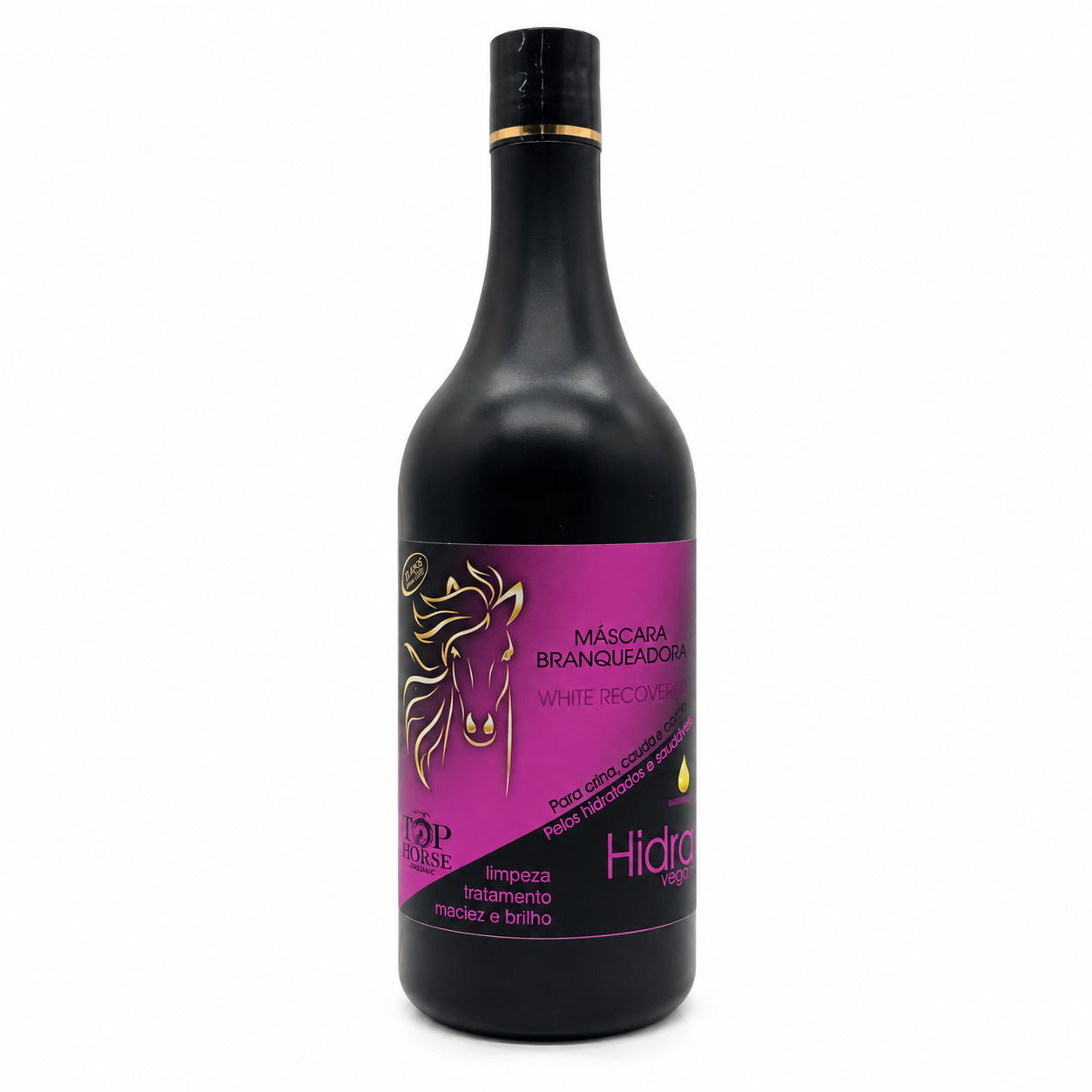 Máscara Branqueadora White Recovered Top Horse Hidra Vegan 1L