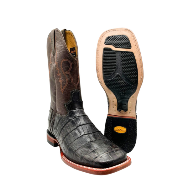 Bota Jácomo Masculina Jacaré Café - Image 4