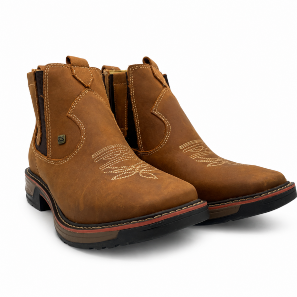 Botina Masculina Zebu 93010 – Conhaque