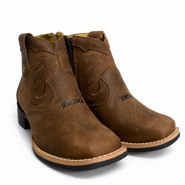 Botina Feminina Zebu 71155 Terra