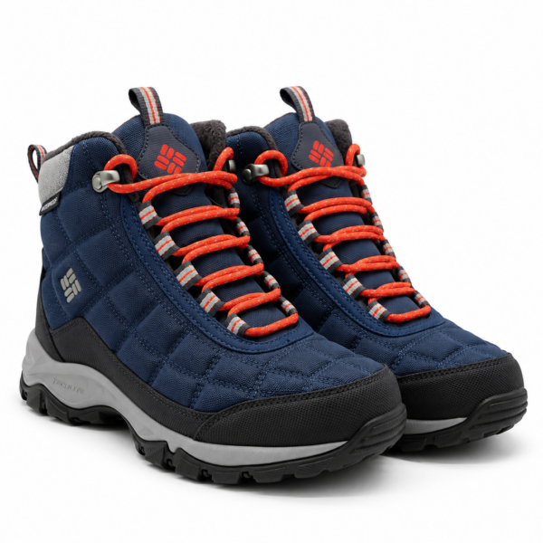 Bota Feminina Columbia Firecamp™ Boot Waterproof BL1766-492 – Zinc/Red Canyon