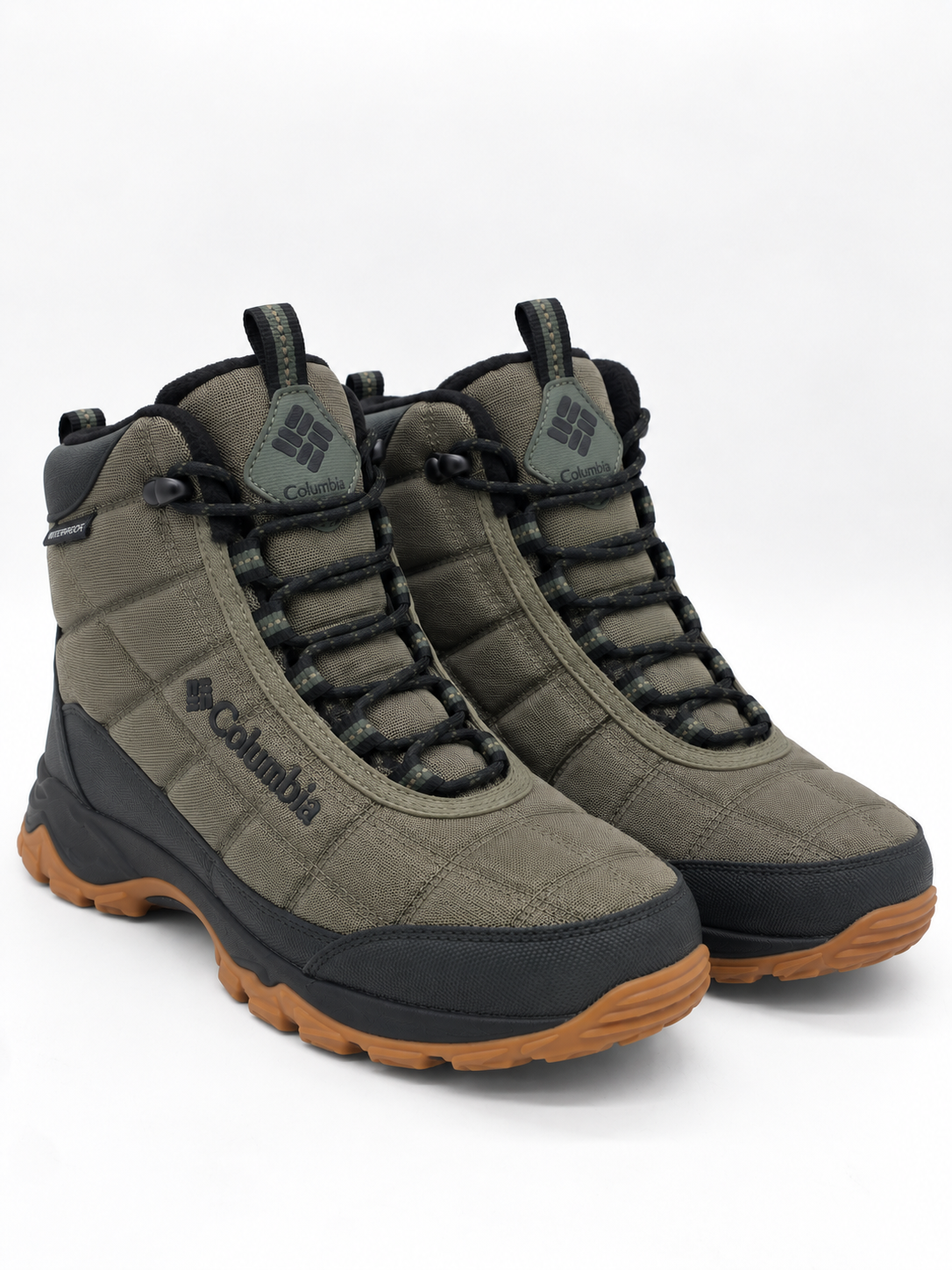 Bota Masculina Columbia Firecamp™ Boot BM1766-397 – Stone Green/Black