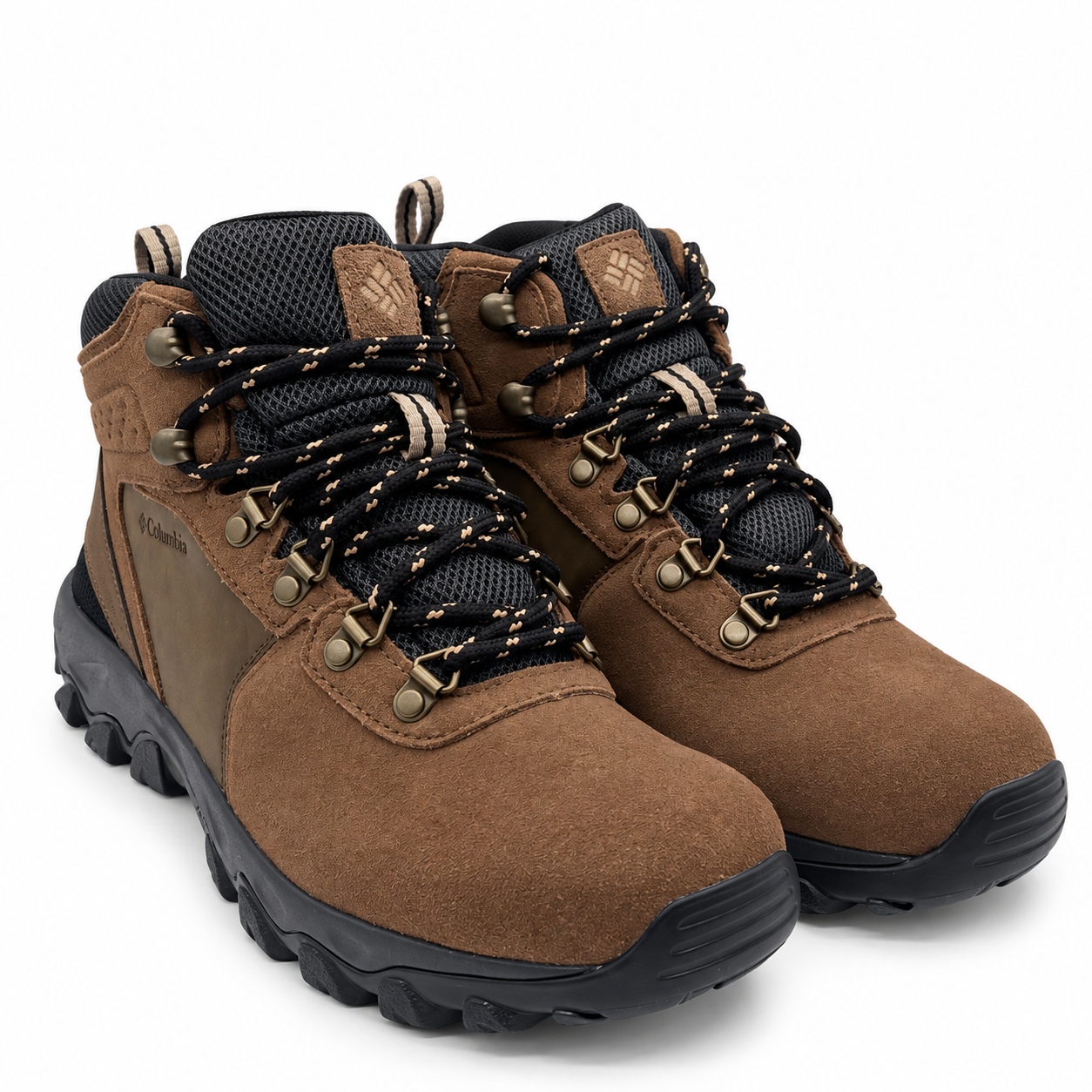 Bota Masculina Columbia Newton Ridge™ Plus II Suede Waterproof BM2812-204 – Dark Brown/Dark Grey