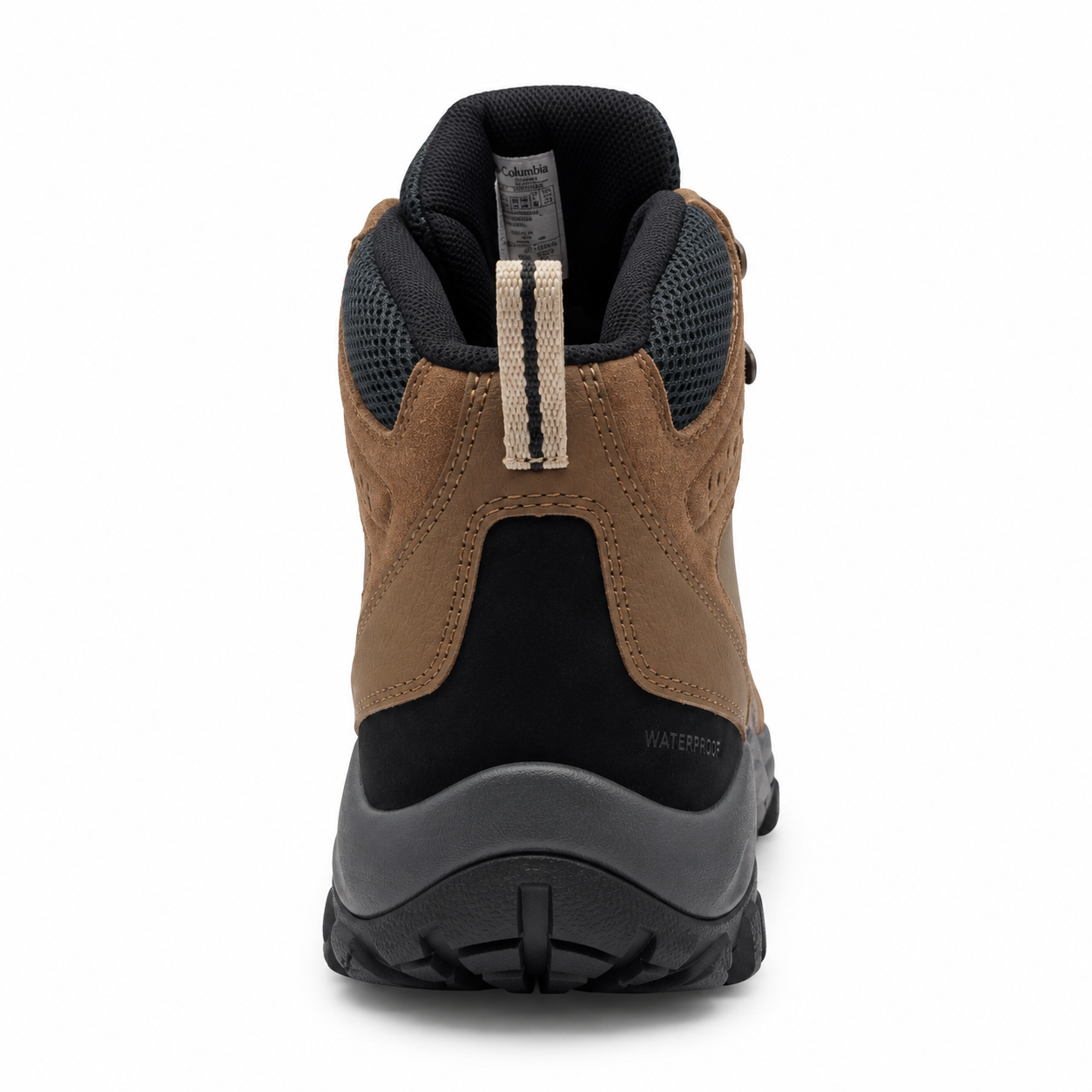 Bota Masculina Columbia Newton Ridge™ Plus II Suede Waterproof BM2812-204 – Dark Brown/Dark Grey - Imagem 4