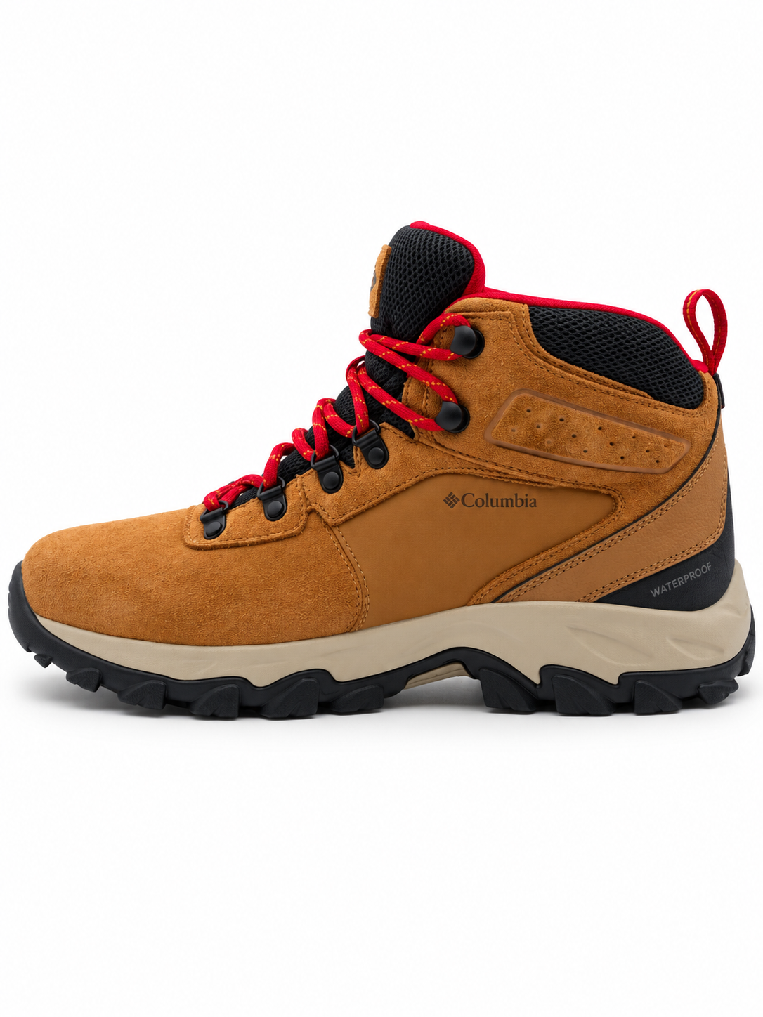 Bota Masculina Columbia Newton Ridge™ Plus II Suede Waterproof BM2812-286 – Elk/Mountain Red - Imagem 5