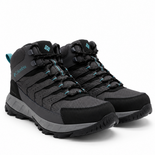 Bota Feminina Columbia Strata Trail™ Mid WP YL8651-089 – Dark Grey/Teal