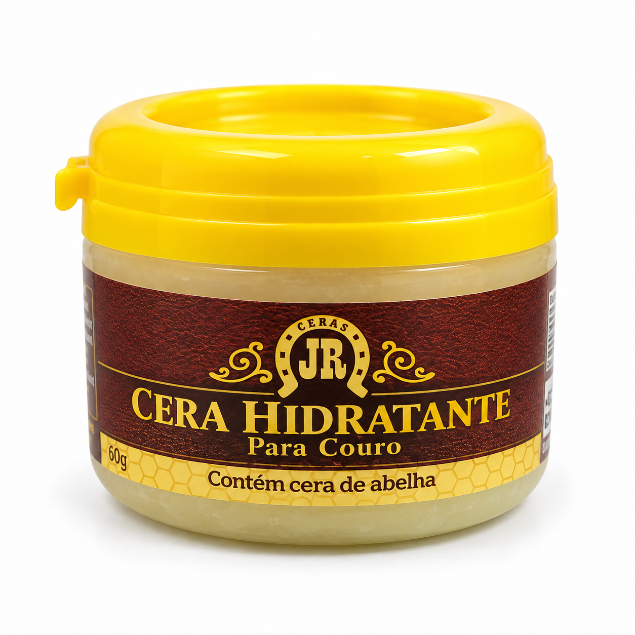 Cera Hidratante para Couro JR Incolor 60g