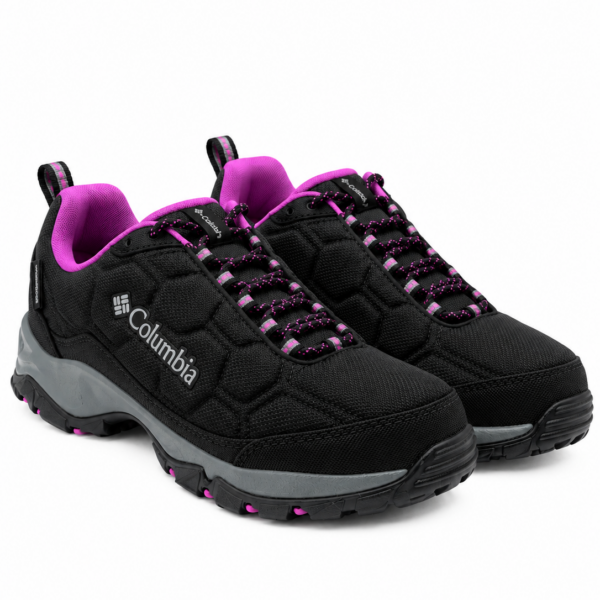 Tênis Feminino Columbia Firecamp™ III Waterproof BL0289-010 – Black/Blossom Pink