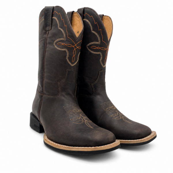 Bota Texana Masculina Jácomo 2851/UM Fóssil Oil Café