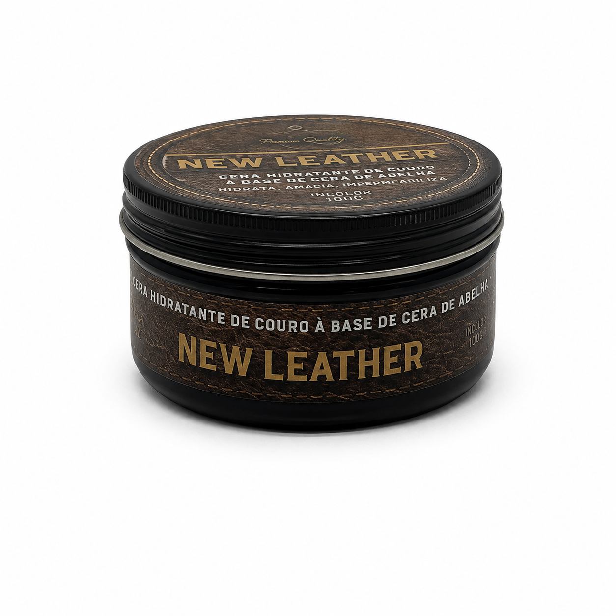 Cera Hidratante para Couro New Leather 100 g - Imagem 2
