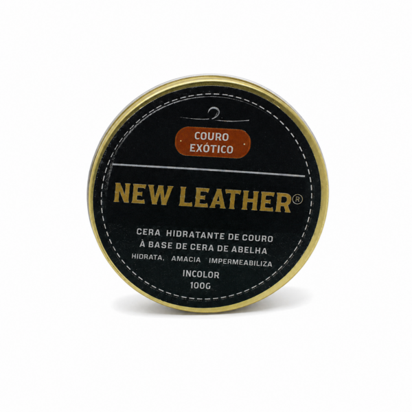 Cera Hidratante para Couro Exótico New Leather 100 g