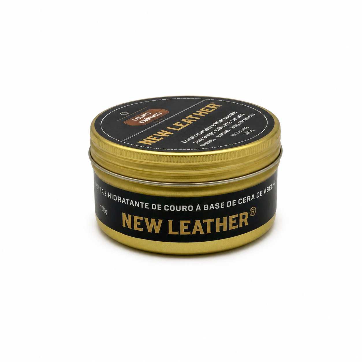 Cera Hidratante para Couro Exótico New Leather 100 g - Imagem 2