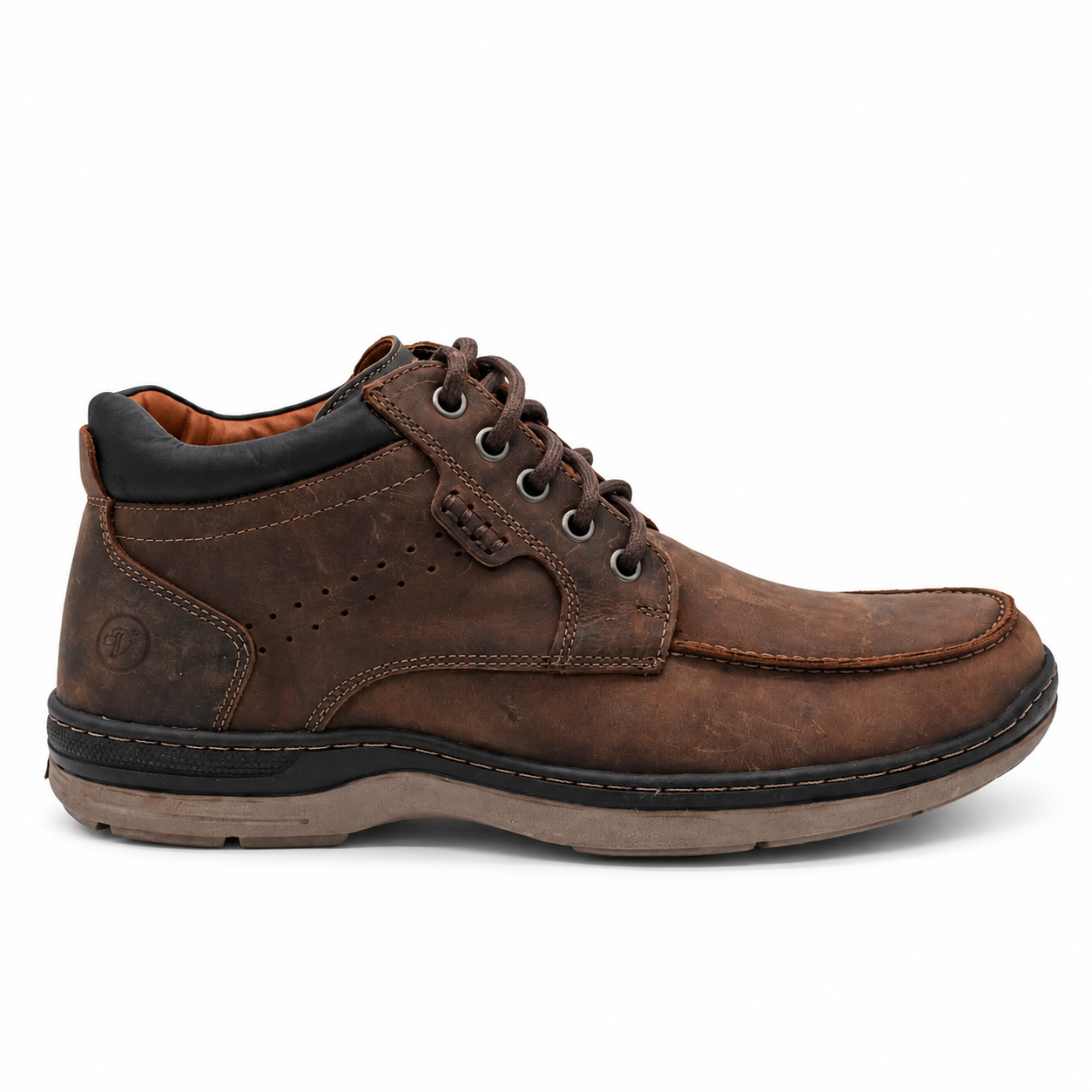 Bota Casual Masculina Anatomic Gel 1070 Brown/Café - Imagem 5