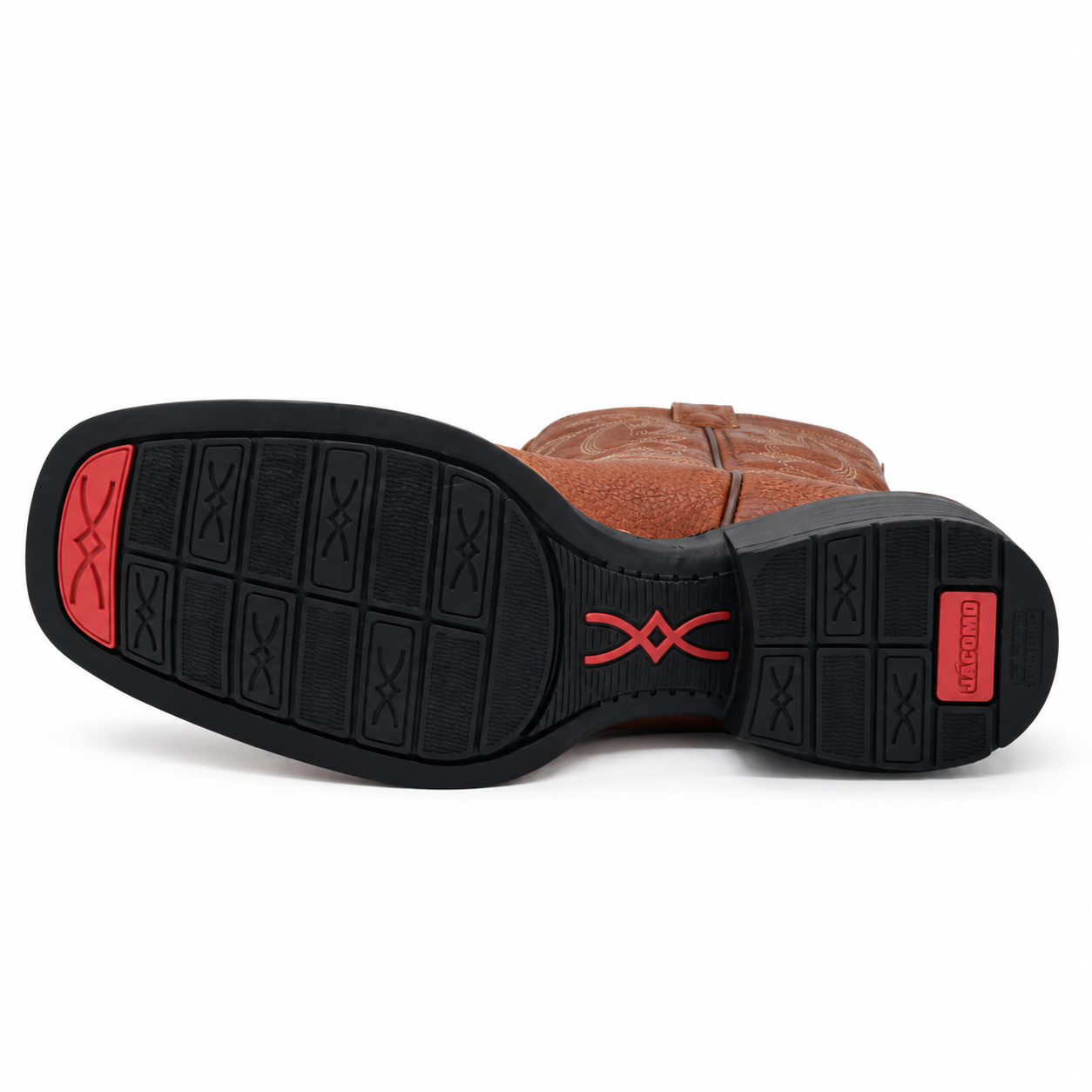 Bota Texana Feminina Jácomo 60201/UF em Couro Fossil Buf Saar - Imagem 2