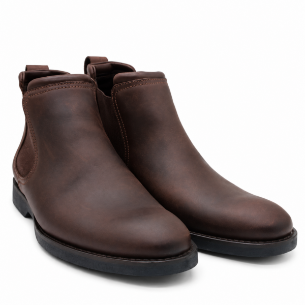 Botina Feminina Anatomic Gel Prime 5011INF Mustang Brown/Café
