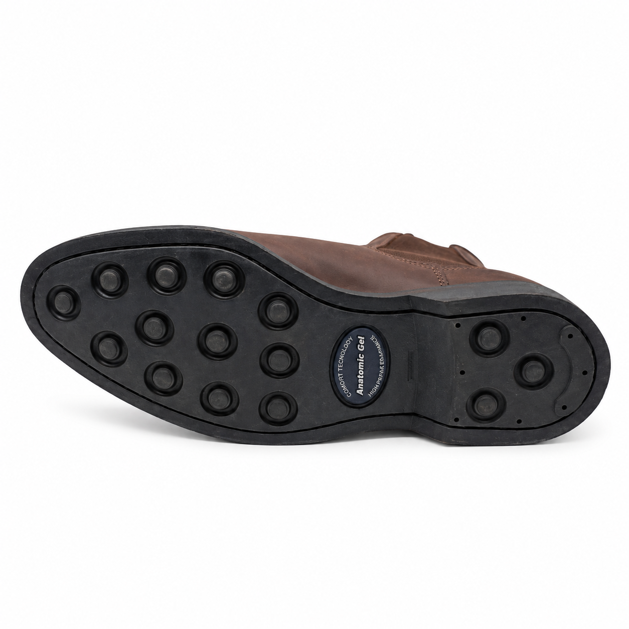 Botina Feminina Anatomic Gel Prime 5011INF Mustang Brown/Café - Imagem 2