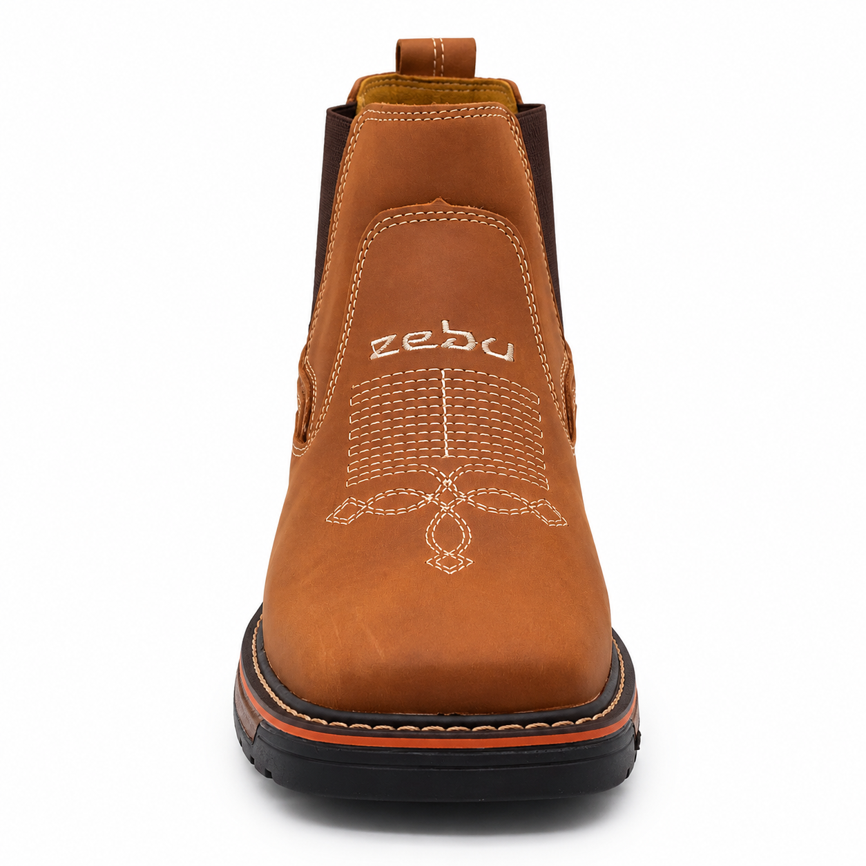 Botina Masculina Zebu 93110 - Conhaque - Imagem 6
