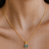 Colar Nossa Senhora Aparecida Dourado – Anacauíta