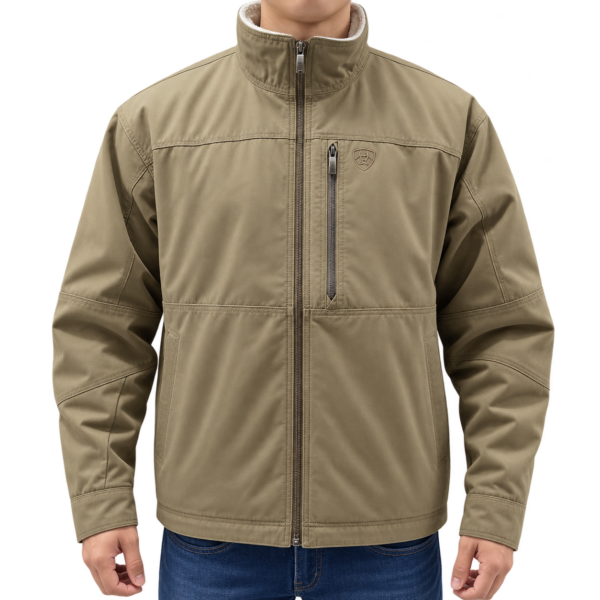 Jaqueta Masculina Ariat Grizzly Canvas Insulated Cáqui – 10028399
