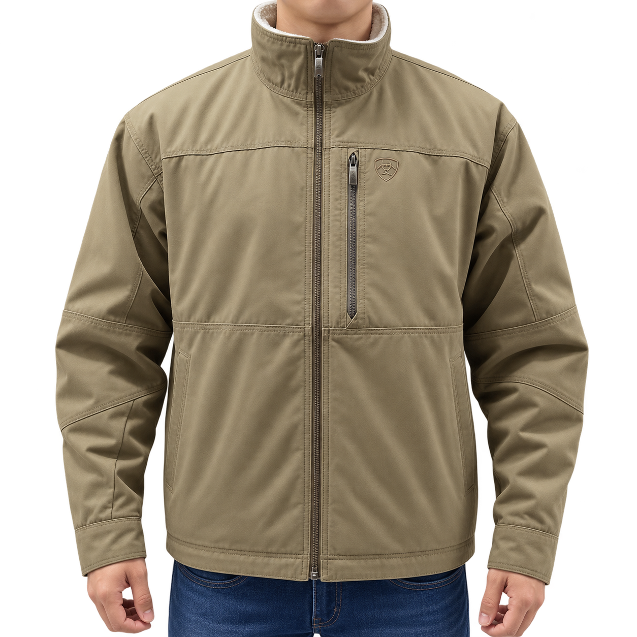 Jaqueta Masculina Ariat Grizzly Canvas Insulated Cáqui – 10028399