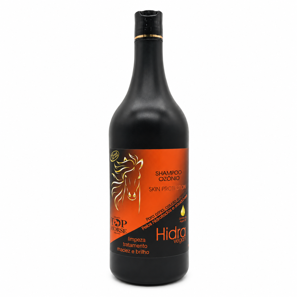 Shampoo Ozônio Skin Protection Top Horse Hidra Vegan 1L