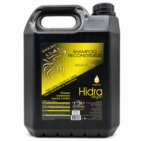 Shampoo Reconstrutor Argan Intense Organic Top Horse 5L